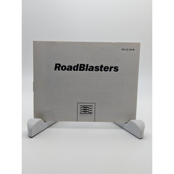 RoadBlasters (NES Nintendo, 1990) Authentic Manual Booklet Only - Picture 1 of 6